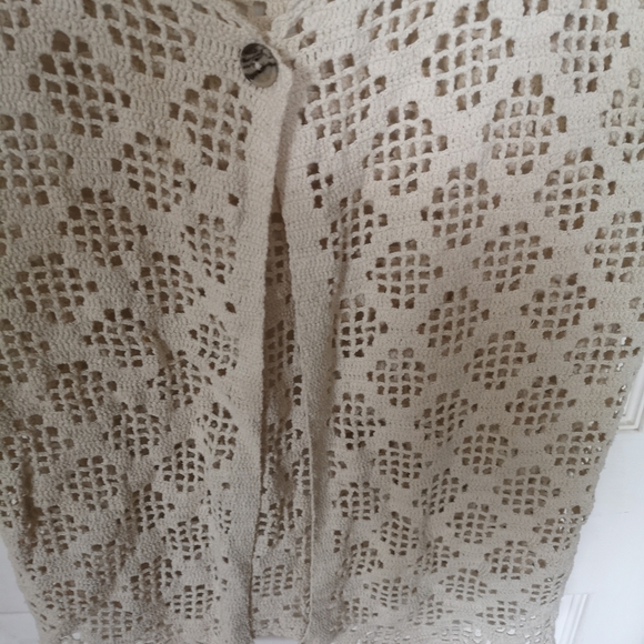 Vintage crochet vest - Picture 3 of 4